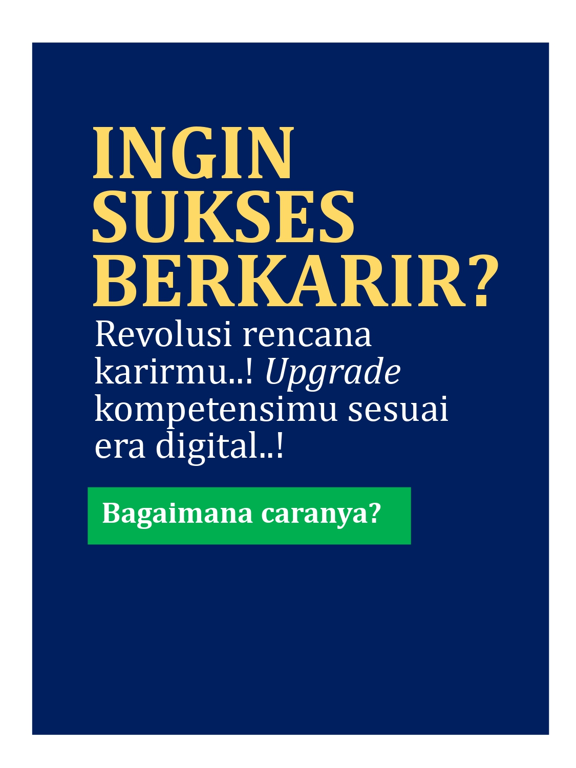 Promo STIE Indocakti hal 1